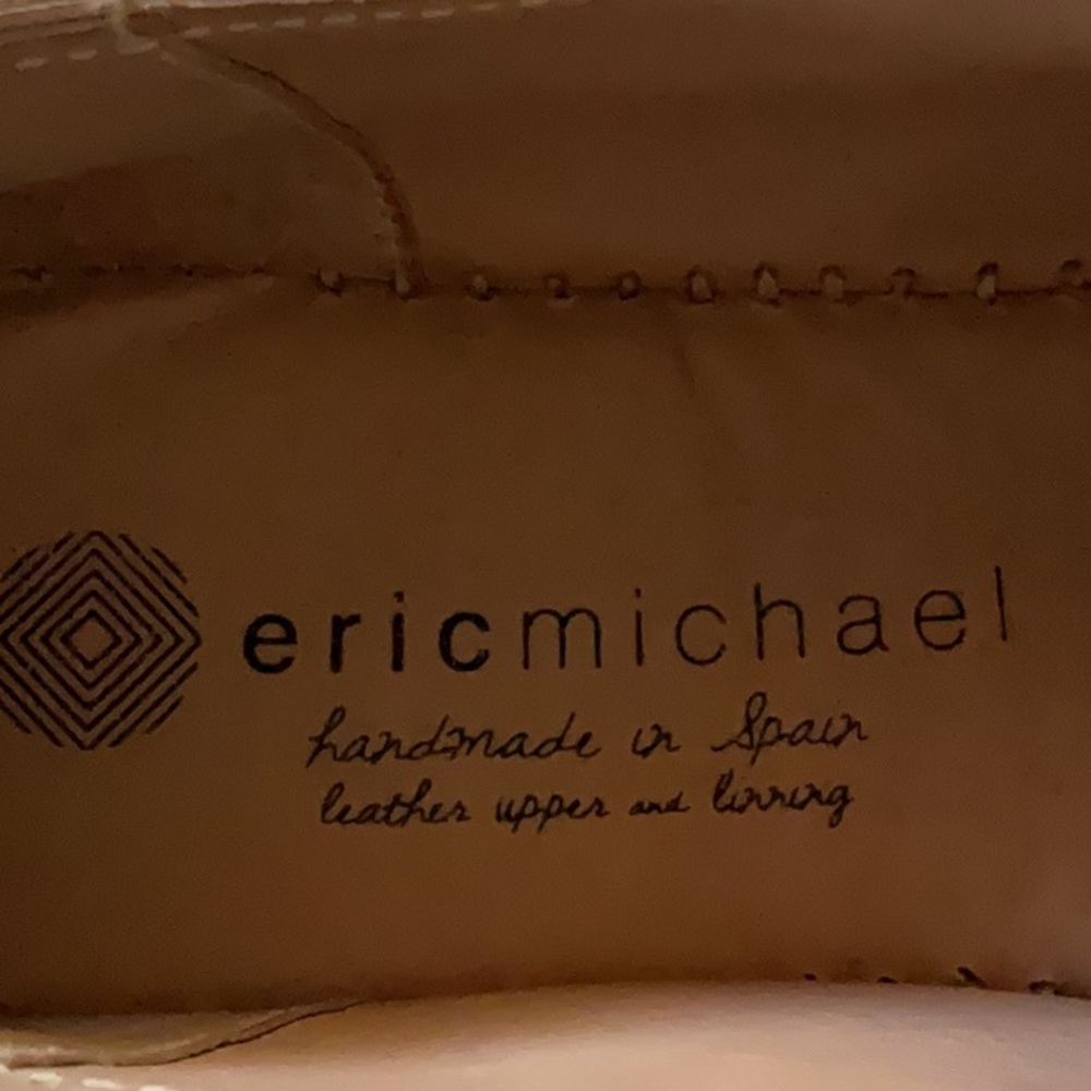 Eric Michael Leather Platform Espadrilles - image 6